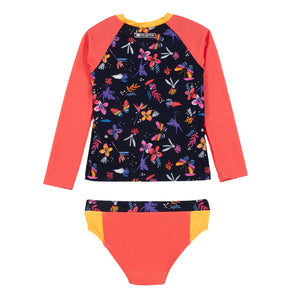 Nano Fairies and Butterflies Rashguard Swimsuit