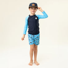 Load image into Gallery viewer, Nano Rashguard Tee Navy
