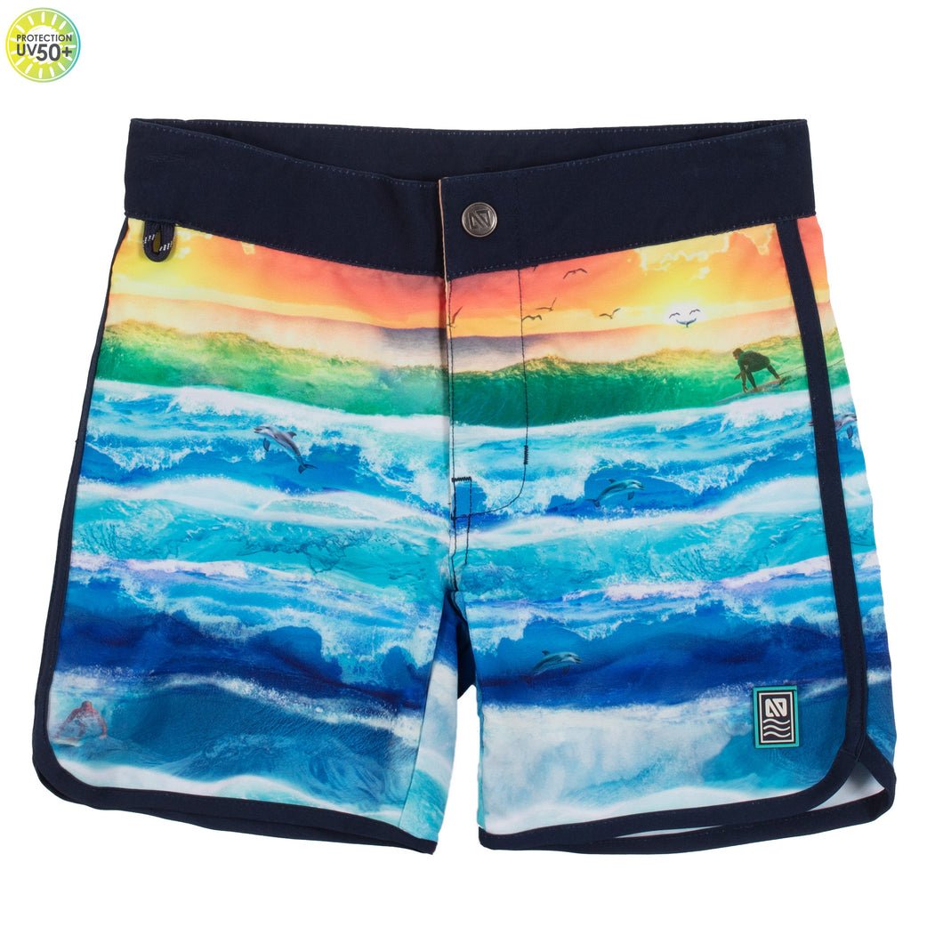 Nano Surf Scene Boardshorts Turquoise