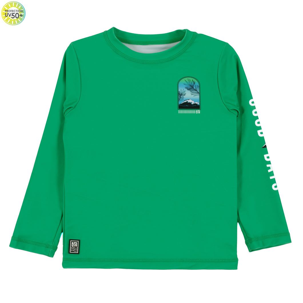 Nano Good Days Rashguard Tee Green