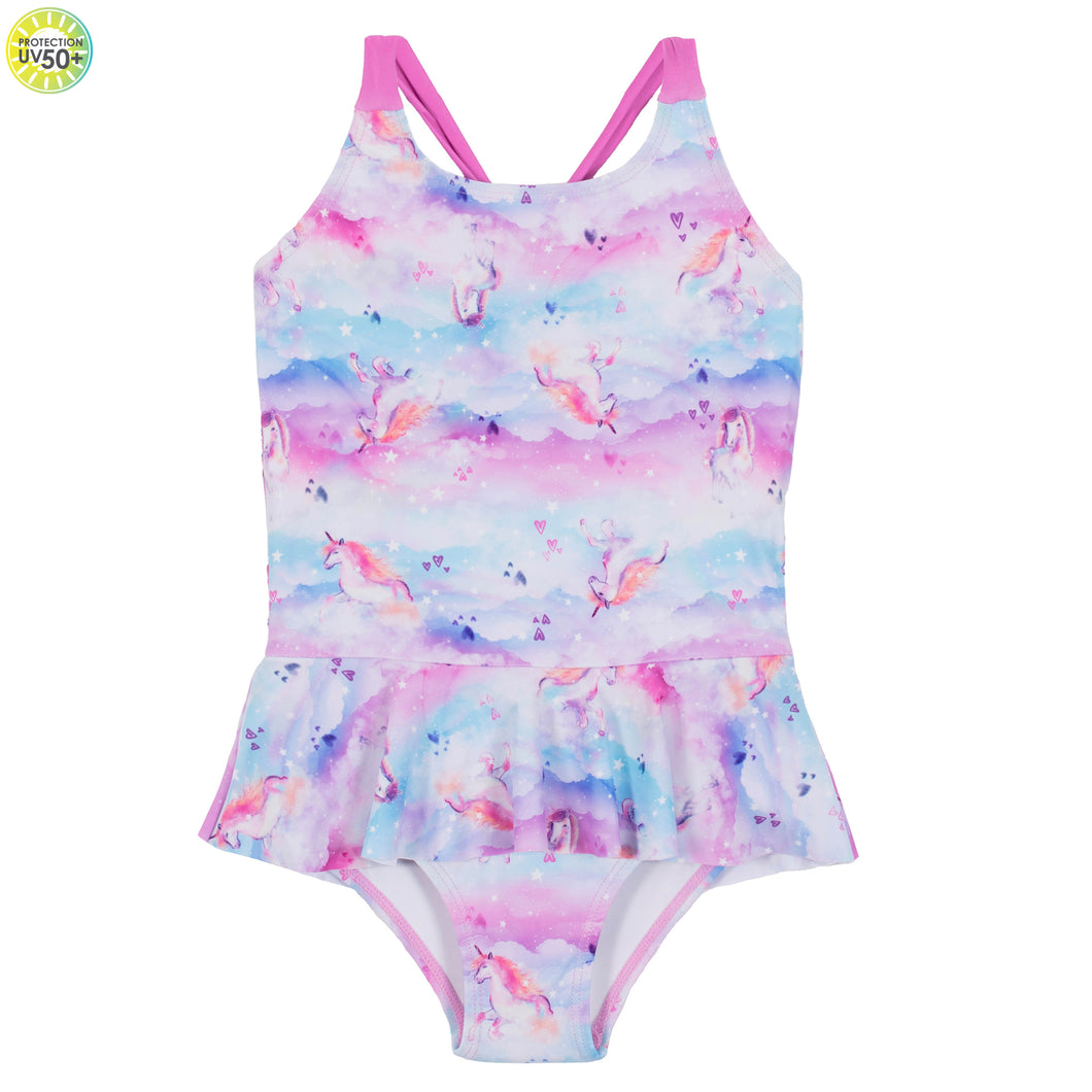 Nano Unicorn One Pc Ruffle Swimsuit