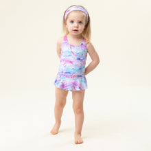 Load image into Gallery viewer, Nano Unicorn One Pc Ruffle Swimsuit

