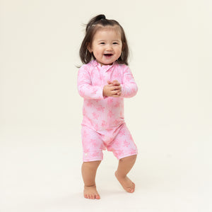 Nano Turtles Long Sleeve Swimsuit