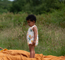 Load image into Gallery viewer, Little Green Radicals Flora Bubble Body Playsuit
