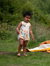Load image into Gallery viewer, Little Green Radicals Flora Bubble Body Playsuit
