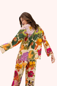 Powder UK Supersoft Pyjamas Posy Cream