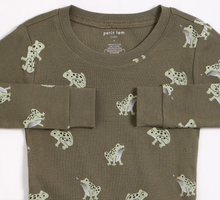 Load image into Gallery viewer, Petit Lem Frog Print Pyjamas
