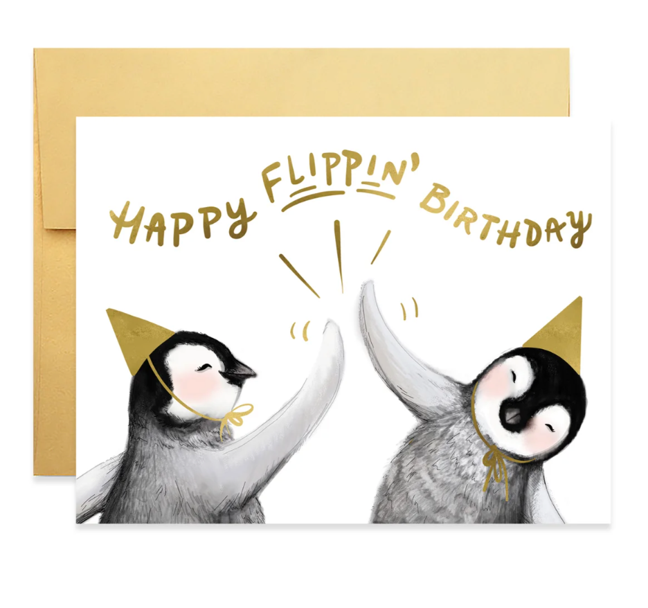 Happy Flippin Birthday Card