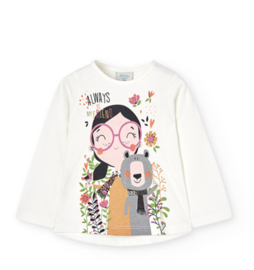 Boboli Graphic Girl Tee