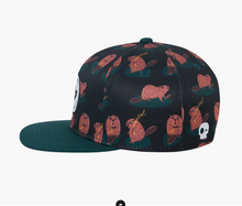 Load image into Gallery viewer, Headster Beaver Tail Snapback Black

