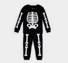 Load image into Gallery viewer, Petit Lem Glow in the Dark Skeleton Pyjamas
