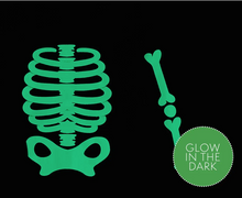 Load image into Gallery viewer, Petit Lem Glow in the Dark Skeleton Pyjamas
