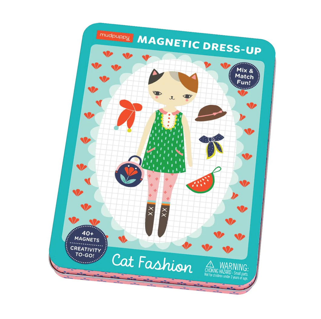 Cat Fashion Magnetic Dress Up