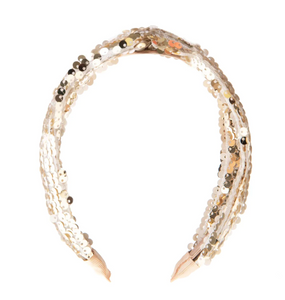 Rockahula Sequin Crush Gold Headband