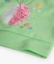 Load image into Gallery viewer, Boboli Pineapple Mint Sweatshirt
