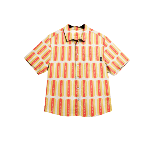 Headster Take Out Button Up Shirt Pastel Yellow
