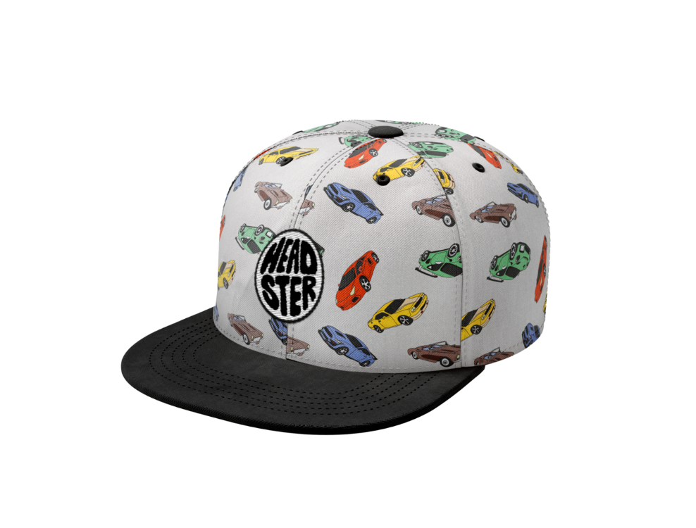 Headster Pitstop Snapback White Sand