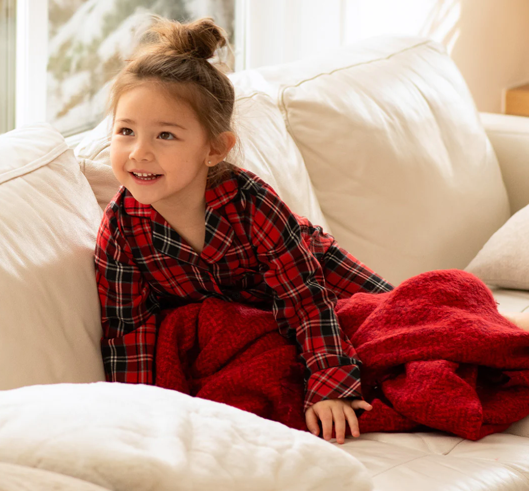 Brushed cotton pyjamas kids sale