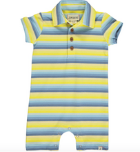 Load image into Gallery viewer, Me and Henry UK Drift Stripe Polo Playsuit
