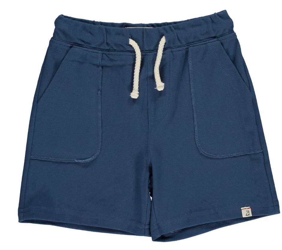 Me and Henry UK Timothy Pique Shorts Navy