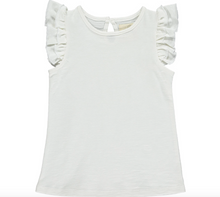 Load image into Gallery viewer, Vignette Pam Ruffle Tee Ivory
