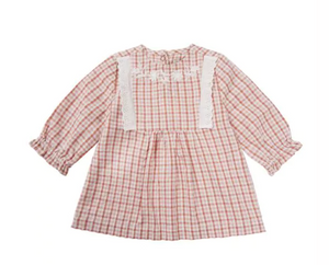 Noppies Gingham Lace Dress