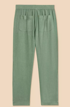 Load image into Gallery viewer, White Stuff UK Elle Linen Blend Trouser Mid Green
