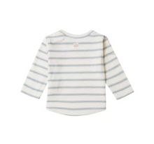 Load image into Gallery viewer, Noppies Stripe Tee and Dungaree
