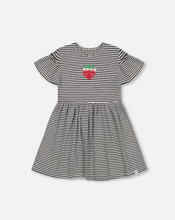 Load image into Gallery viewer, Deux Par Deux Stripe Jersey Dress
