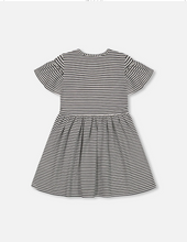 Load image into Gallery viewer, Deux Par Deux Stripe Jersey Dress
