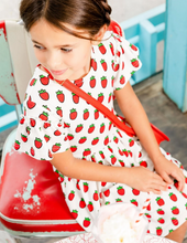 Load image into Gallery viewer, Deux Par Deux Strawberry Jersey Dress
