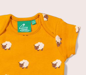 Little Green Radicals Counting Sheep Onesie