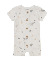 Load image into Gallery viewer, Noppies Bunkie Shortie Playsuit Whisper White

