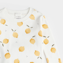 Load image into Gallery viewer, Petit Lem Lemon Print Baby Pyjamas
