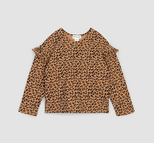 Miles the Label Leopard Print Tee and Legging Set
