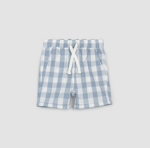 Miles the Label Poplin Plaid Shorts