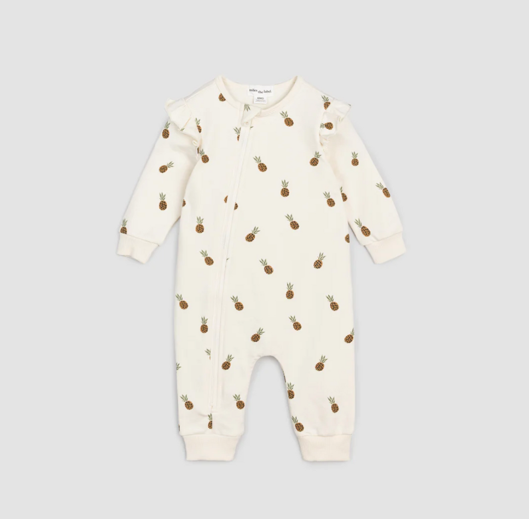 Miles the Label Wild Pineapple Playsuit
