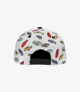 Headster Pitstop Snapback White Sand