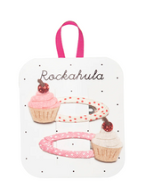 Load image into Gallery viewer, Rockahula Cherry Cupcake Clips
