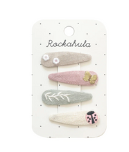 Load image into Gallery viewer, Rockahula Country Garden Embroidered Clip Set
