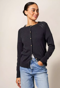 White Stuff UK Lulu Cardi Dark Navy