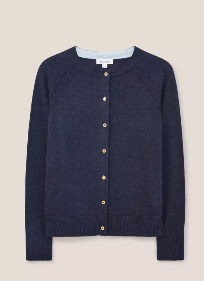 White Stuff UK Lulu Cardi Dark Navy