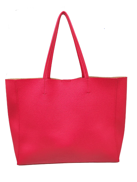 Hana Vegan Leather Bag Hot Pink