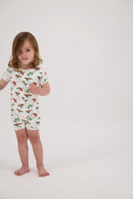 Load image into Gallery viewer, Tickety Boo Sea Turtle Shortie Playsuit
