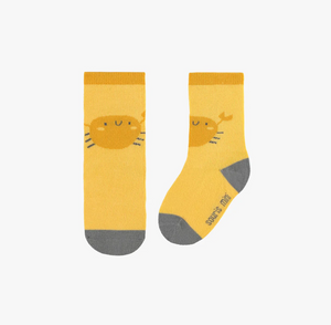 Souris Mini Yellow Crab Socks