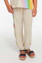 Load image into Gallery viewer, Chaser Brand Rainbow Pant Oatmeal
