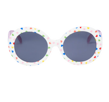 Load image into Gallery viewer, Rockahula Rainbow Hearts Sunglasses
