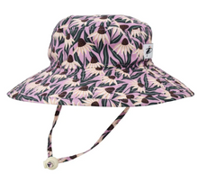 Load image into Gallery viewer, Garden Coneflower Organic Cotton Wide Brim Sunbaby Hat
