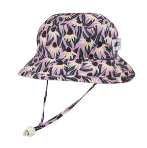 Garden Coneflower Cotton Camp Hat
