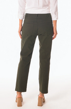 Load image into Gallery viewer, Brenda Beddome Crop Cargo Straight Leg Pant Olive
